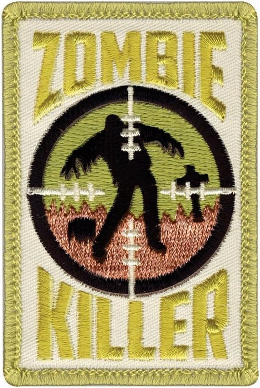 ZOMBIE KILLER PATCH VELCRO WITH HOOK LOOP