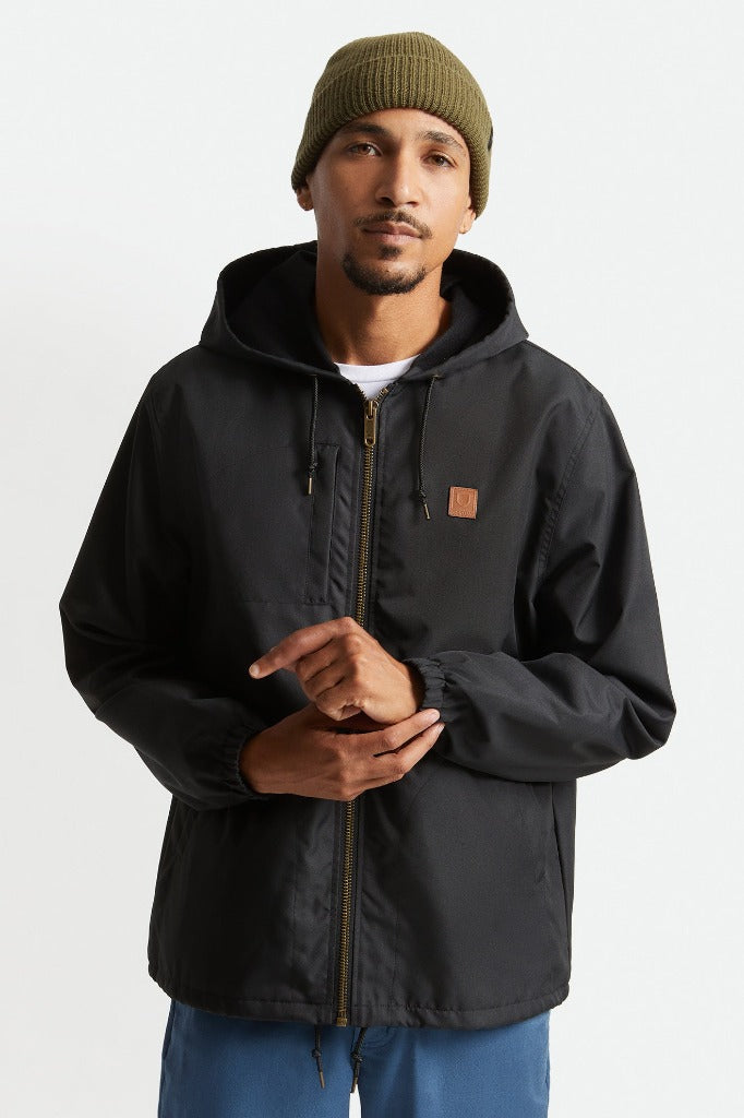 Claxton Beta Zip Hood Jacket - Black