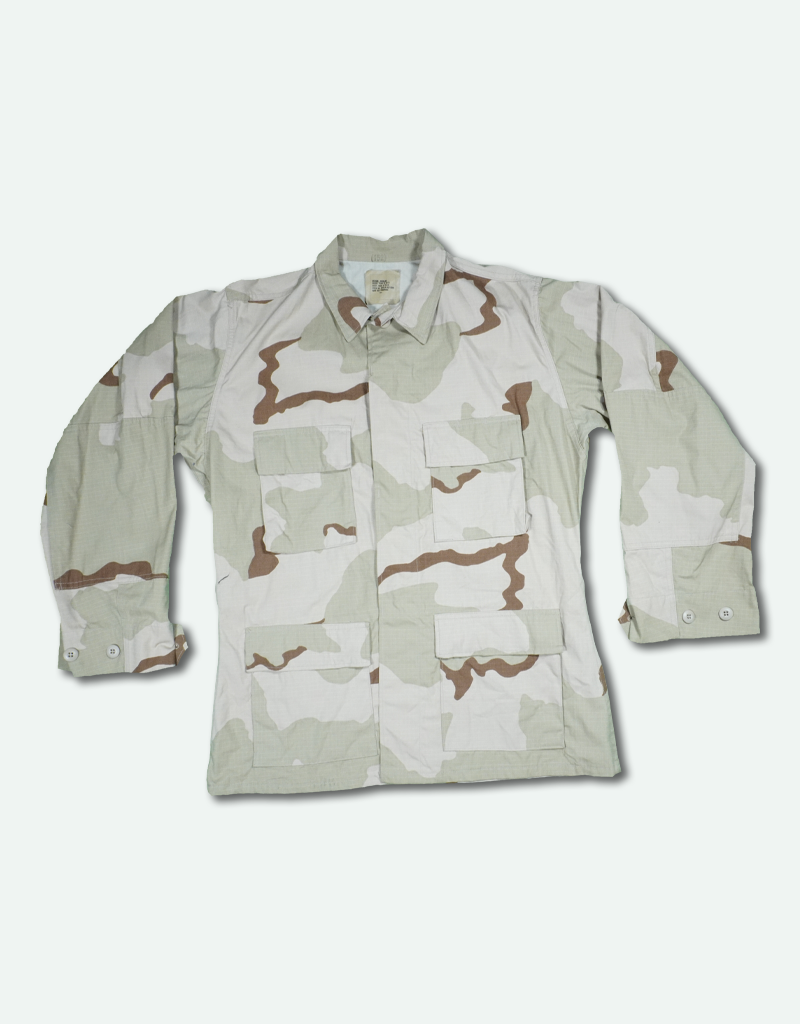 USGI 3 Color Desert Camo BDU Shirt - NYCO Twill – Belmont Army WP