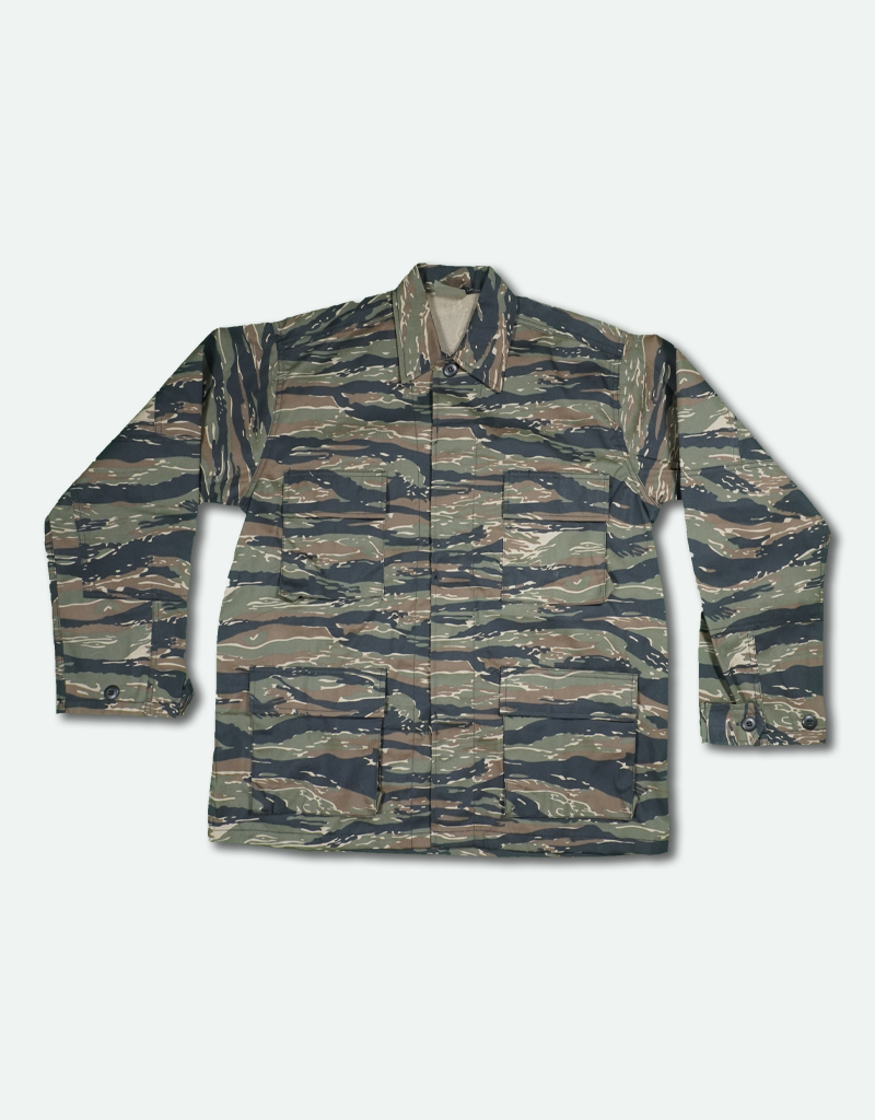 BDU Twill Shirt - Tiger Stripe Camo