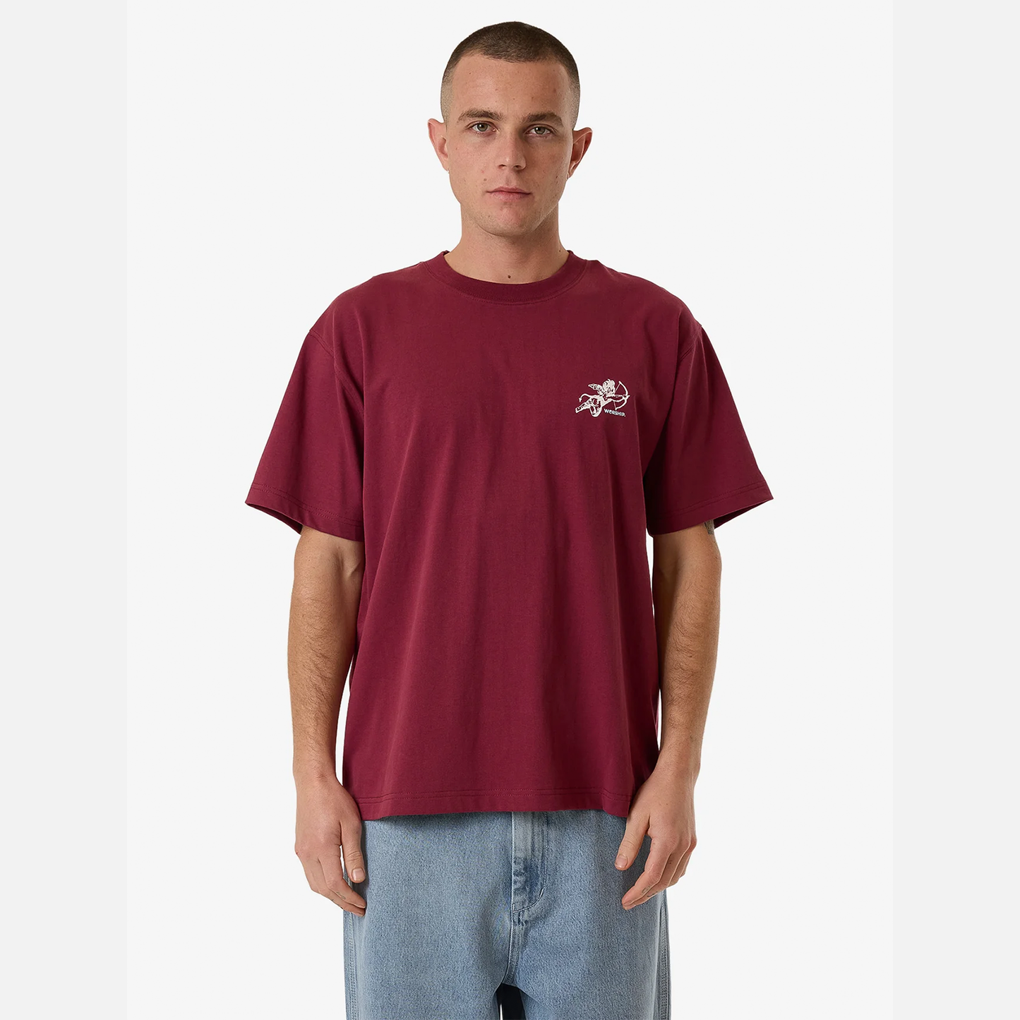 Men's Cherub Tee - Wine