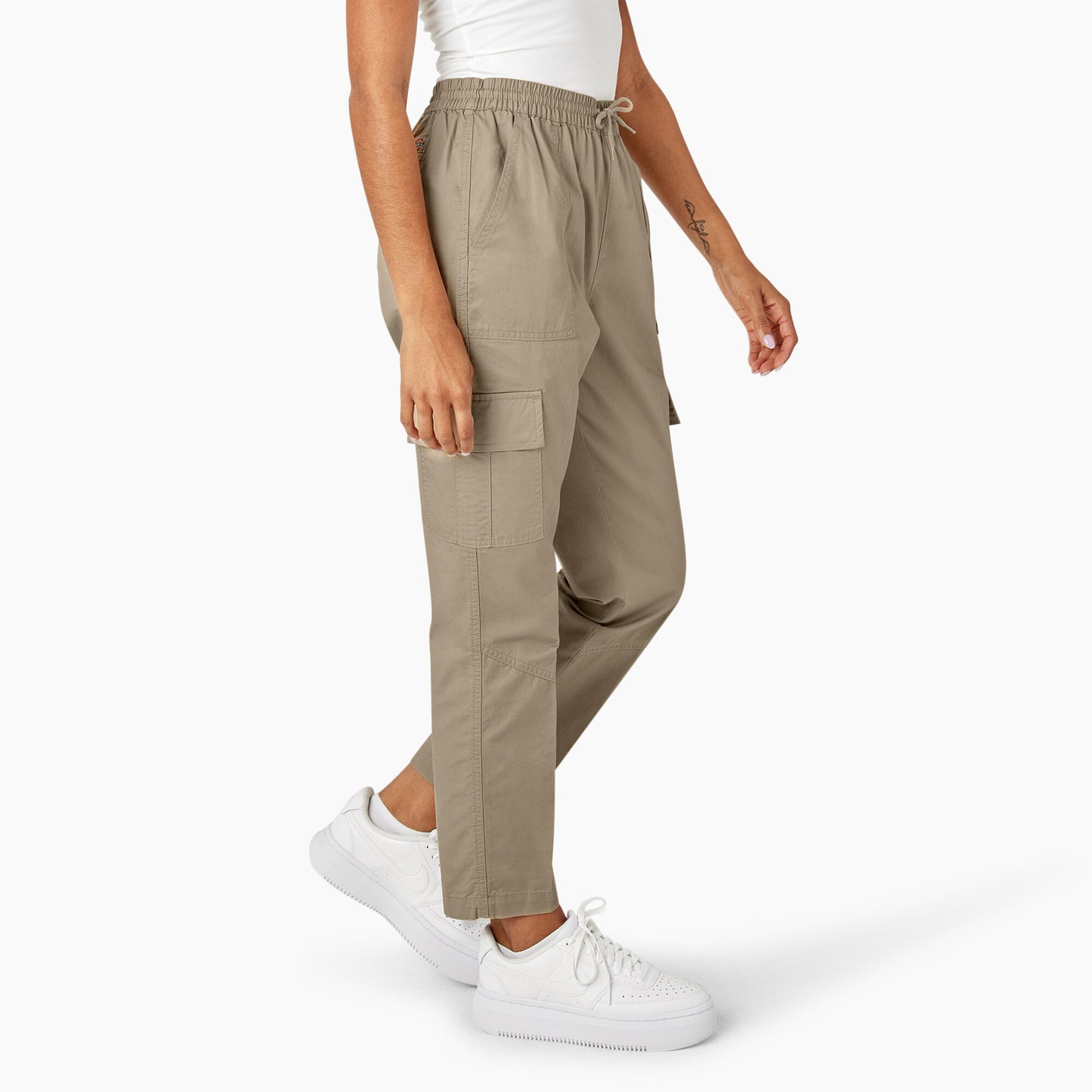 Women's Elastic Cargo Pant - Desert Sand