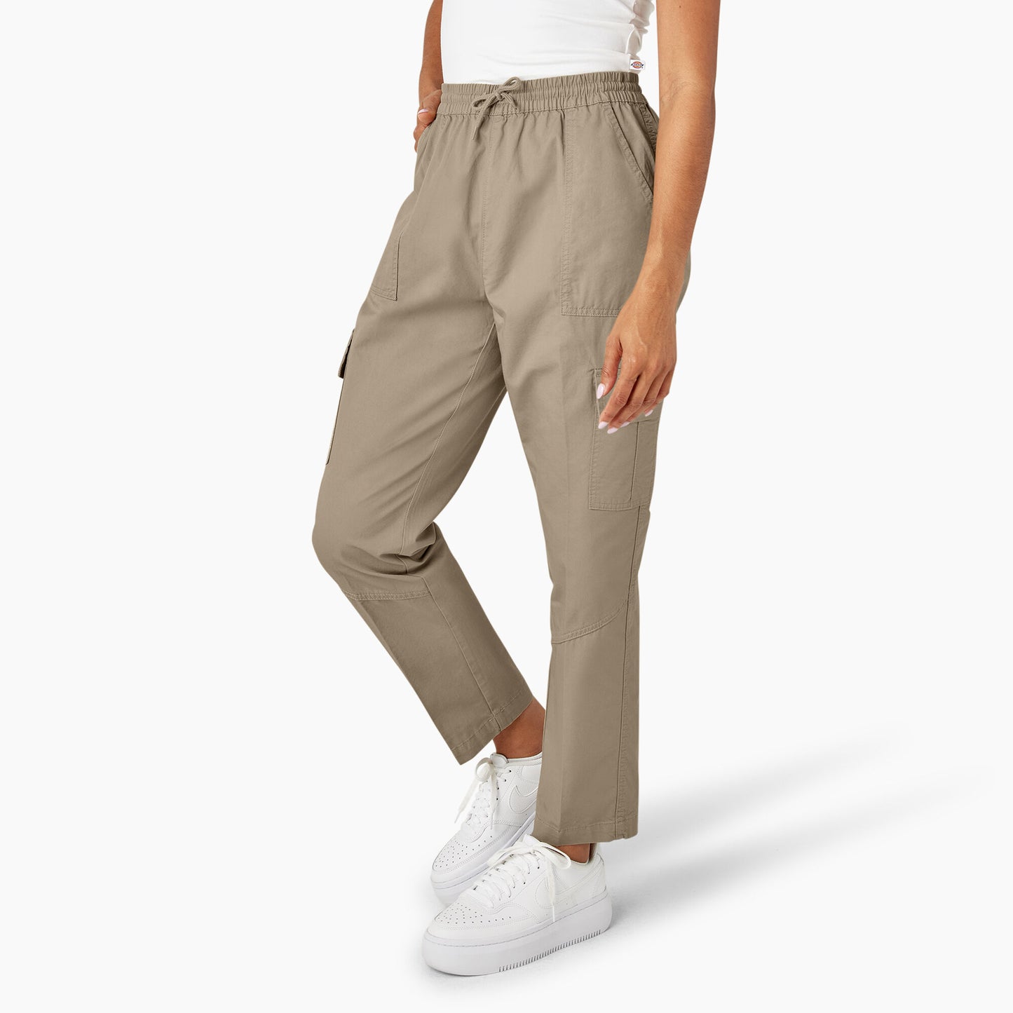 Women's Elastic Cargo Pant - Desert Sand