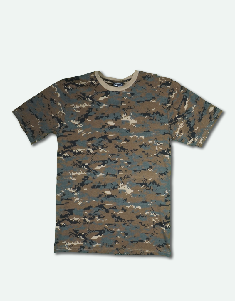 MIL-TEC® DIGITAL WOODLAND CAMO T-SHIRT