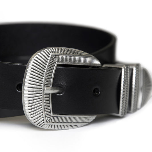 Women's Dutch Belt - Black Leather