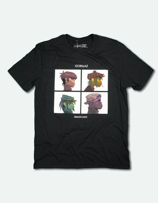 Gorillaz (Demon Days) Black Tee