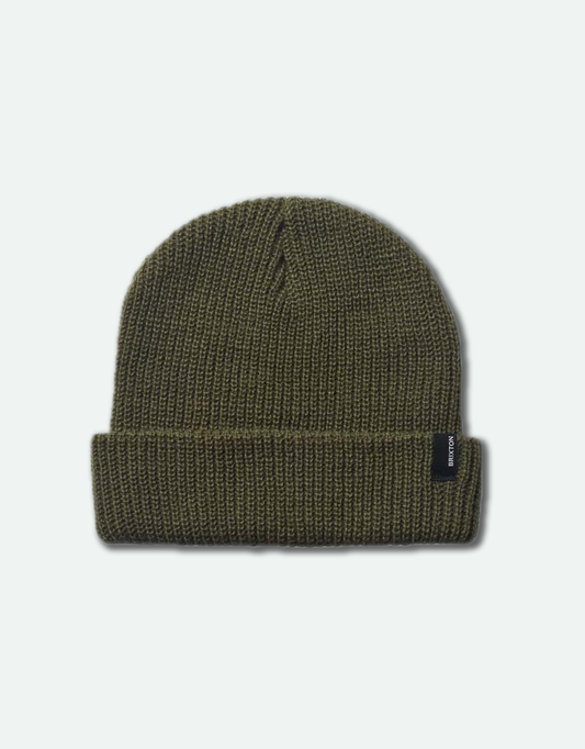 Brixton Heist Beanie - Military Olive