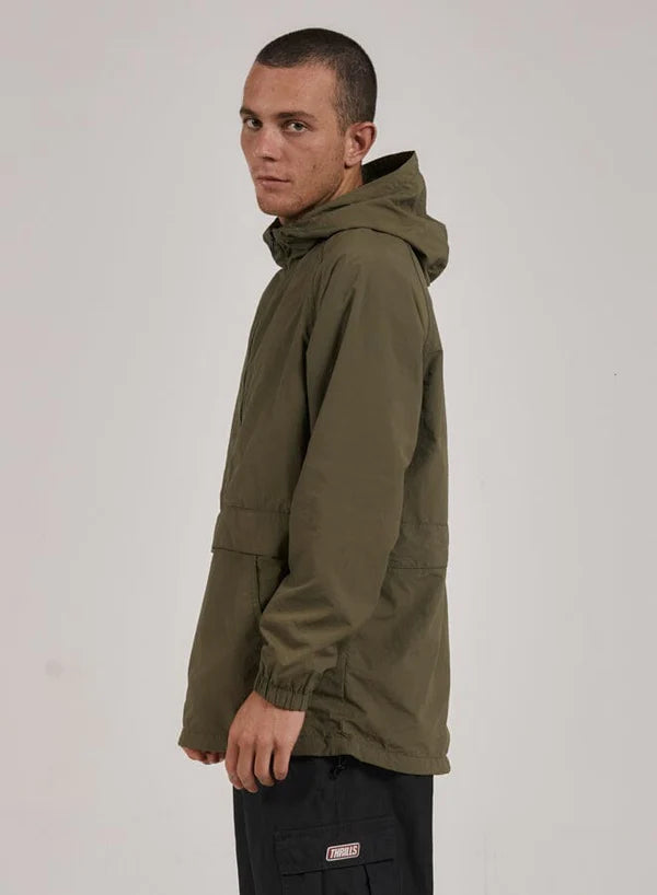 Men's High Standards Anorak Jacket - Aloe