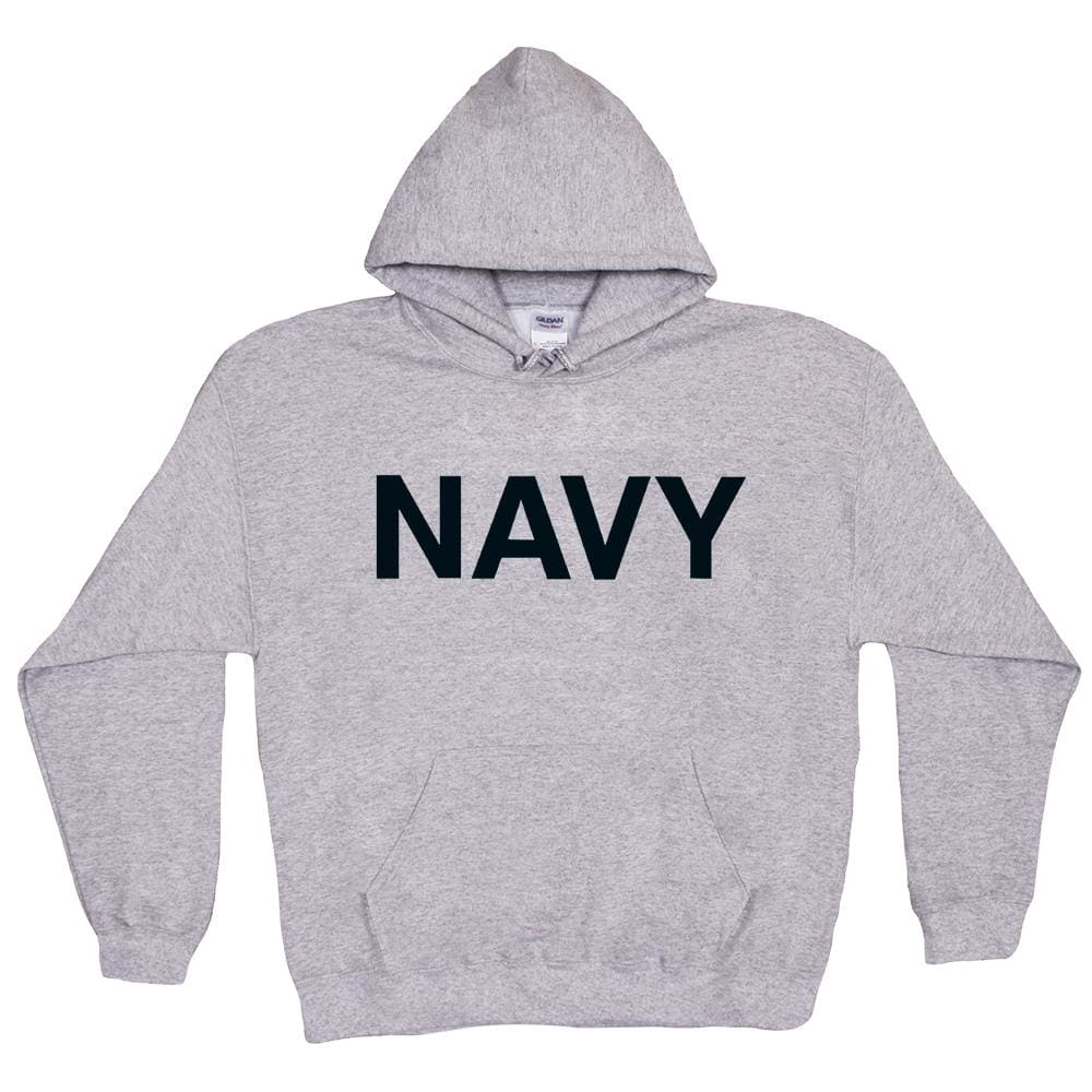 Navy Pullover Hoodie Sweatshirt