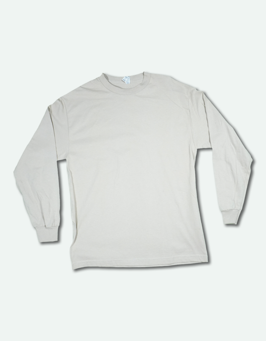 FOX OUTDOOR PLAIN LONG SLEEVE T-SHIRT - SAND