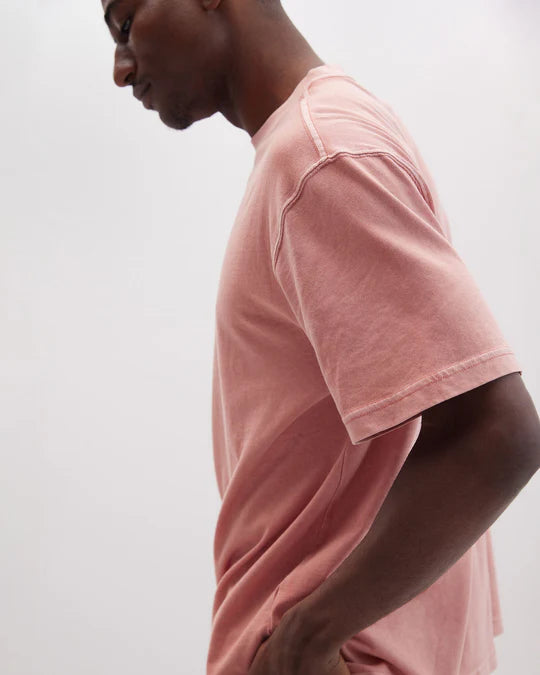 Men's Relaxed S/S Tee - Pink Sands