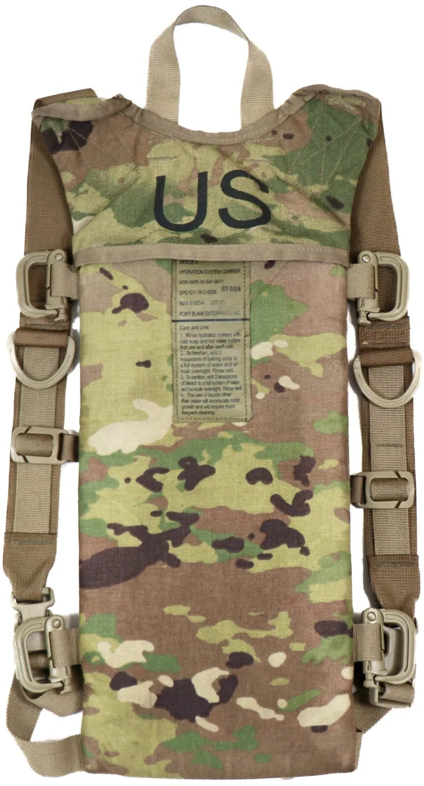 Molle II OCP Multicam Hydration System