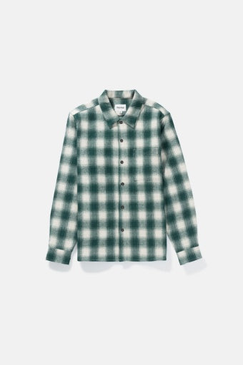 Men's Plaid Long Sleeve Flannel - Green