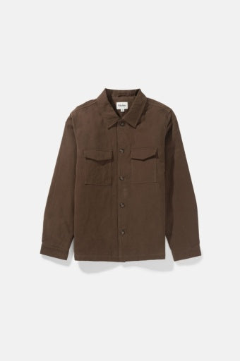 Men's Insulated Overshirt - Chocolate