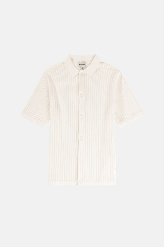 Men's Knit Button Down Polo