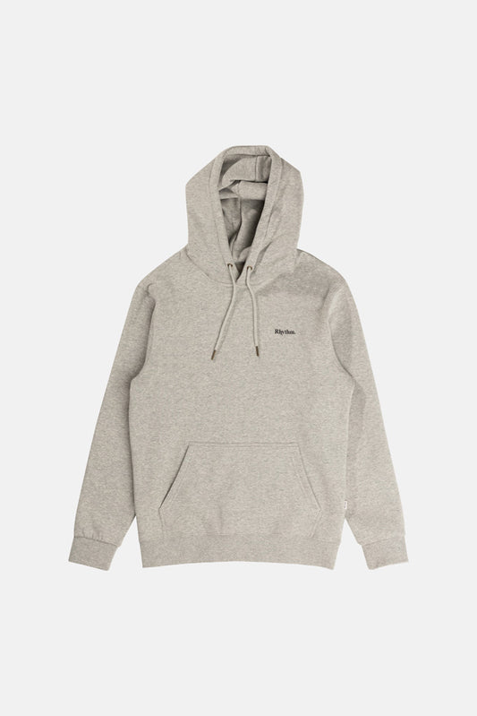 Men's Brand Fleece Hood - Grey Heather