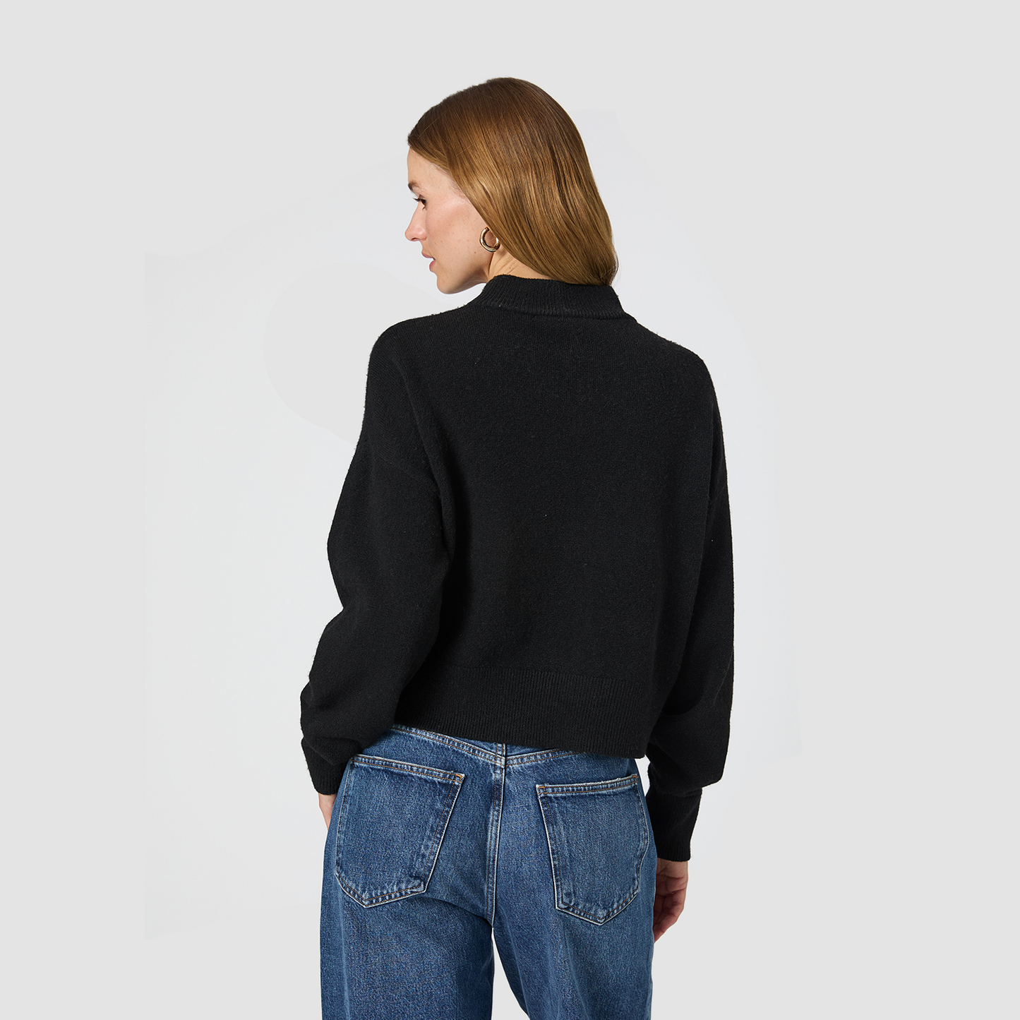 Women's Vhari Crew Neck Jumper - Black