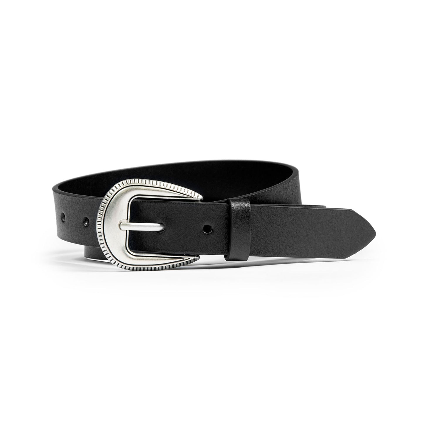 Wyatt Belt - Black Leather