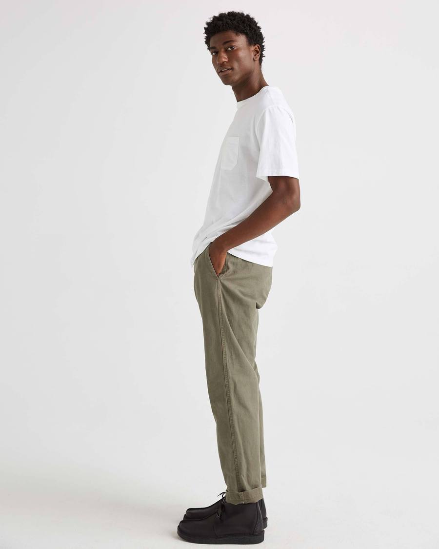 Men's Pima Cotton Pocket Tee - White