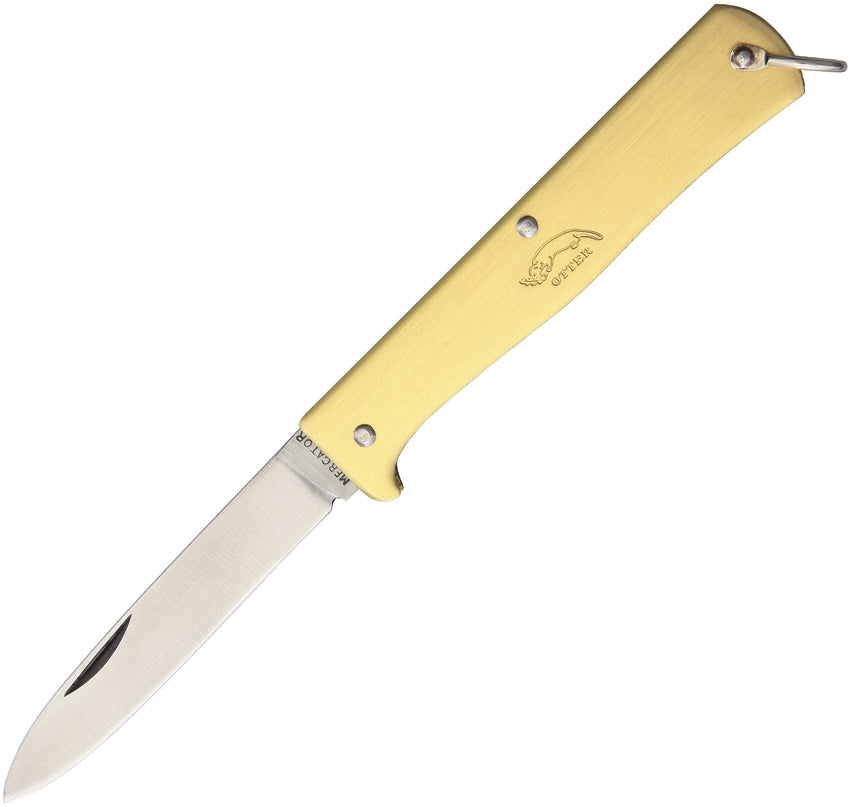 OTTER MESSER MERCATOR SMALL BRASS STAINLESS STEEL