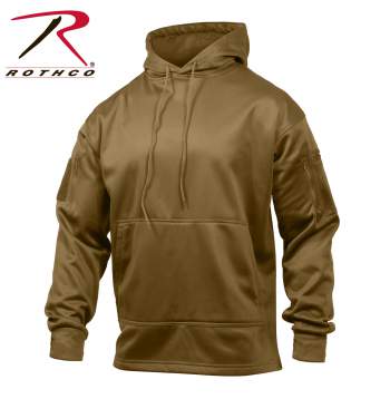 ROTHCO CONCEALED CARRY HOODIE - COYOTE BROWN