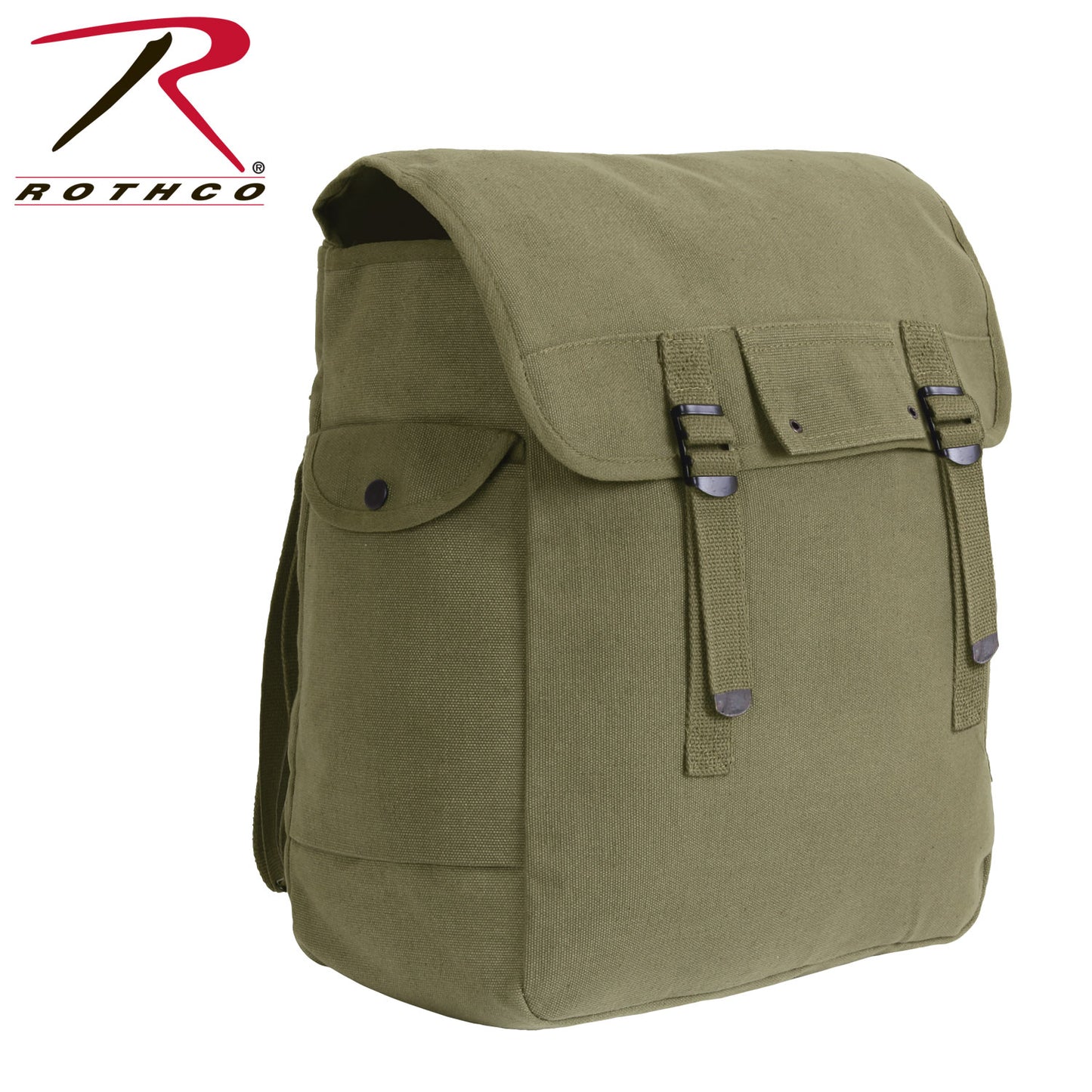 Rothco Canvas Jumbo Musette Bag - Olive Drab