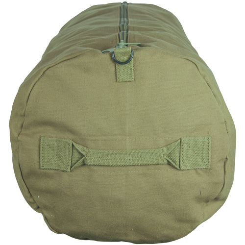 Canvas Duffel Bag - Zipper Load