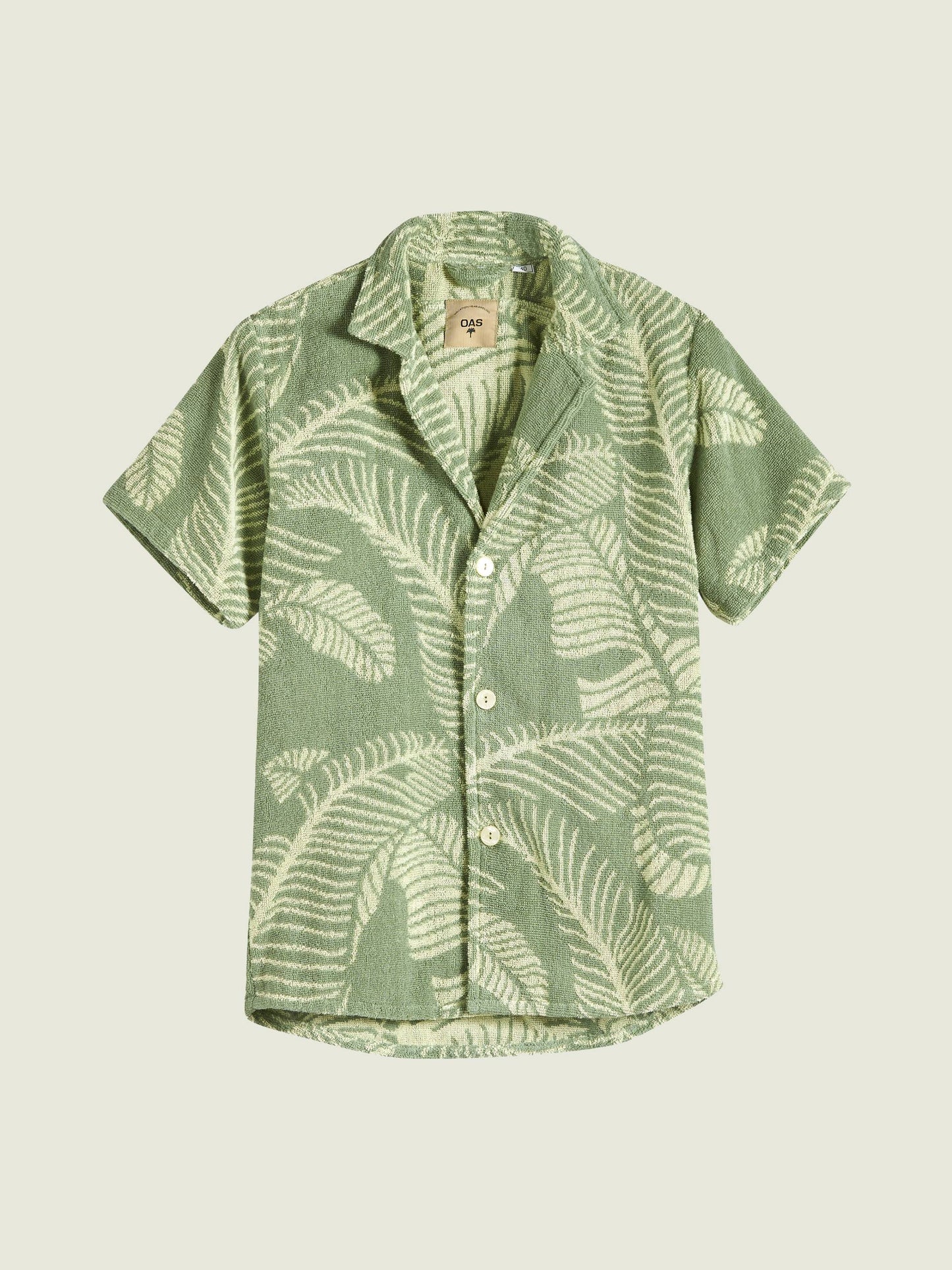 Men's Banana Leaf Cuba Terry Shirt