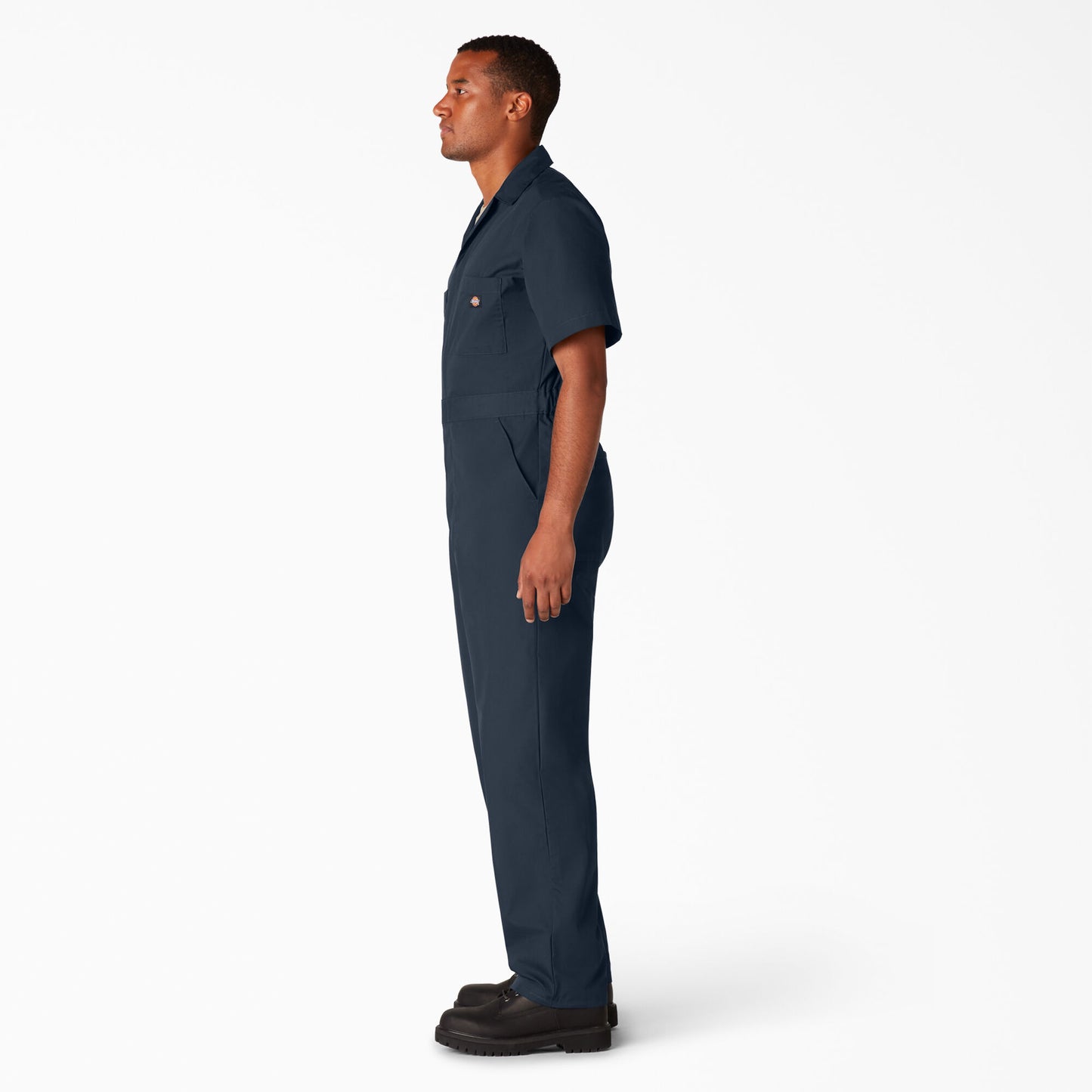 Men's Dickies Short Sleeve Coveralls - Navy