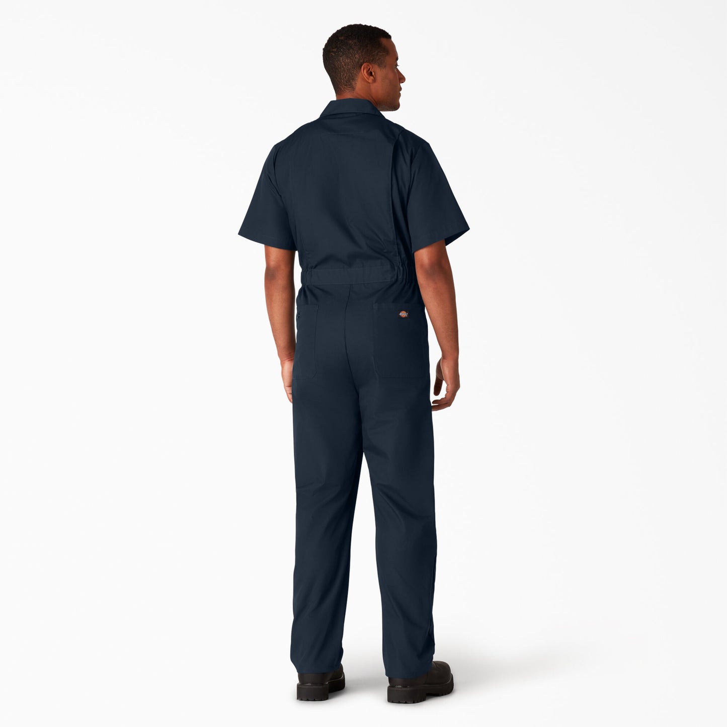 Men's Dickies Short Sleeve Coveralls - Navy