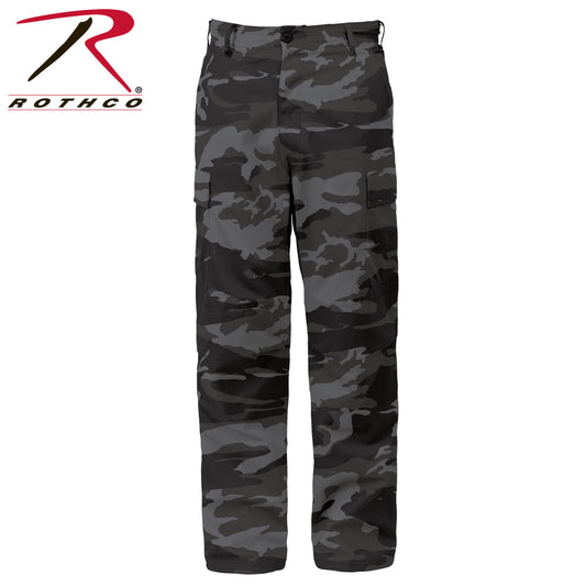 Men's Color Camo BDU Pant - Black Camo