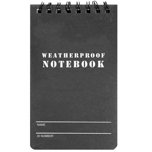 3"x5" MILITARY STYLE WEATHERPROOF NOTEBOOK