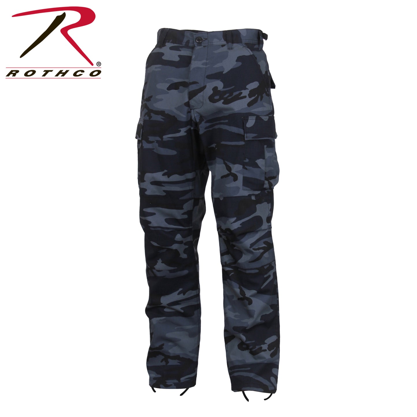 Men's Color Camo BDU Pant - Midnight Blue Camo