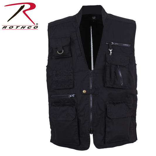 ROTHCO PLAINCLOTHES CONCEALED CARRY VEST - BLACK