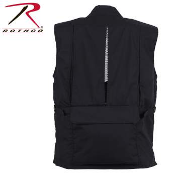 ROTHCO PLAINCLOTHES CONCEALED CARRY VEST - BLACK