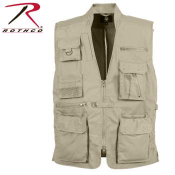 ROTHCO PLAINCLOTHES CONCEALED CARRY VEST - KHAKI