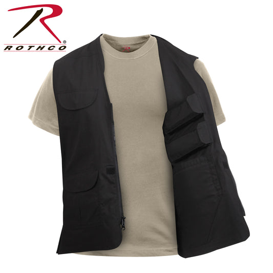 ROTHCO LIGHTWEIGHT PROFESSIONAL CONCEALED CARRY VEST - BLACK