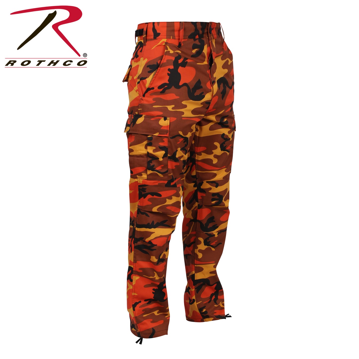 Men's Color Camo BDU Pant - Savage Orange Camo