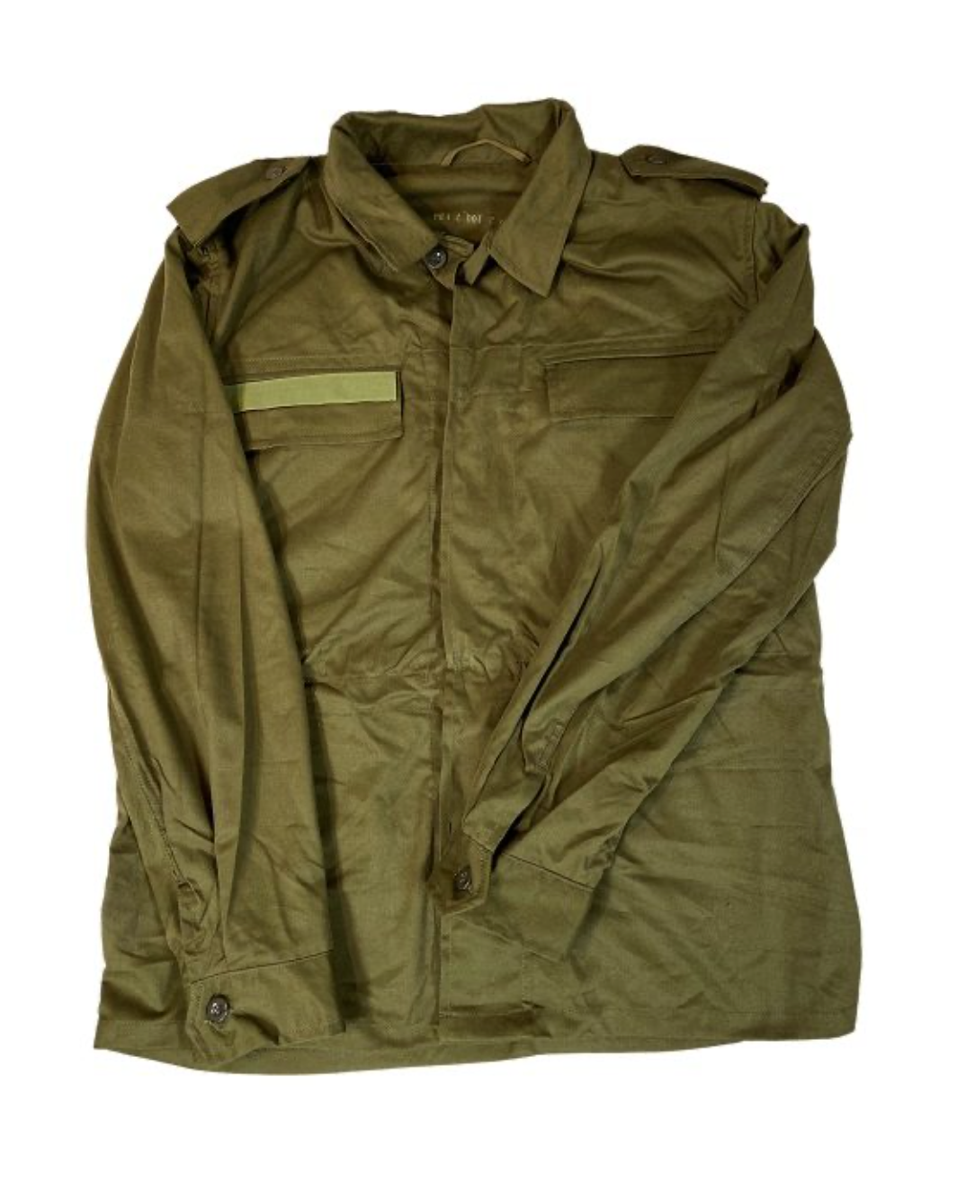 CZECH OD FIELD JACKET W/O POCKETS