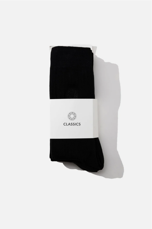 Classic 3-Pack Socks - Black