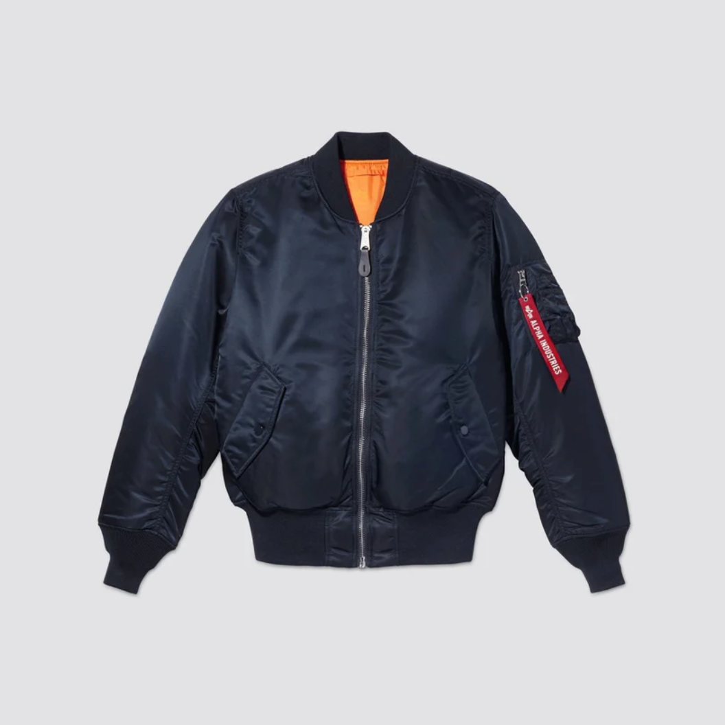 Alpha MA-1 Bomber Jacket - Replica Blue