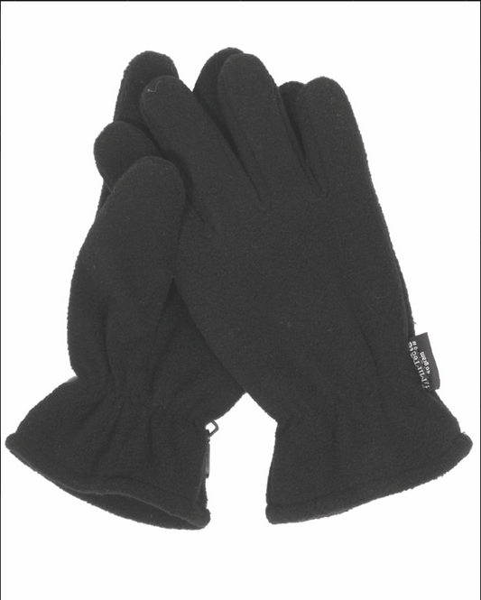 MIL-TEC® THINSULATE™ FLEECE GLOVES - BLACK