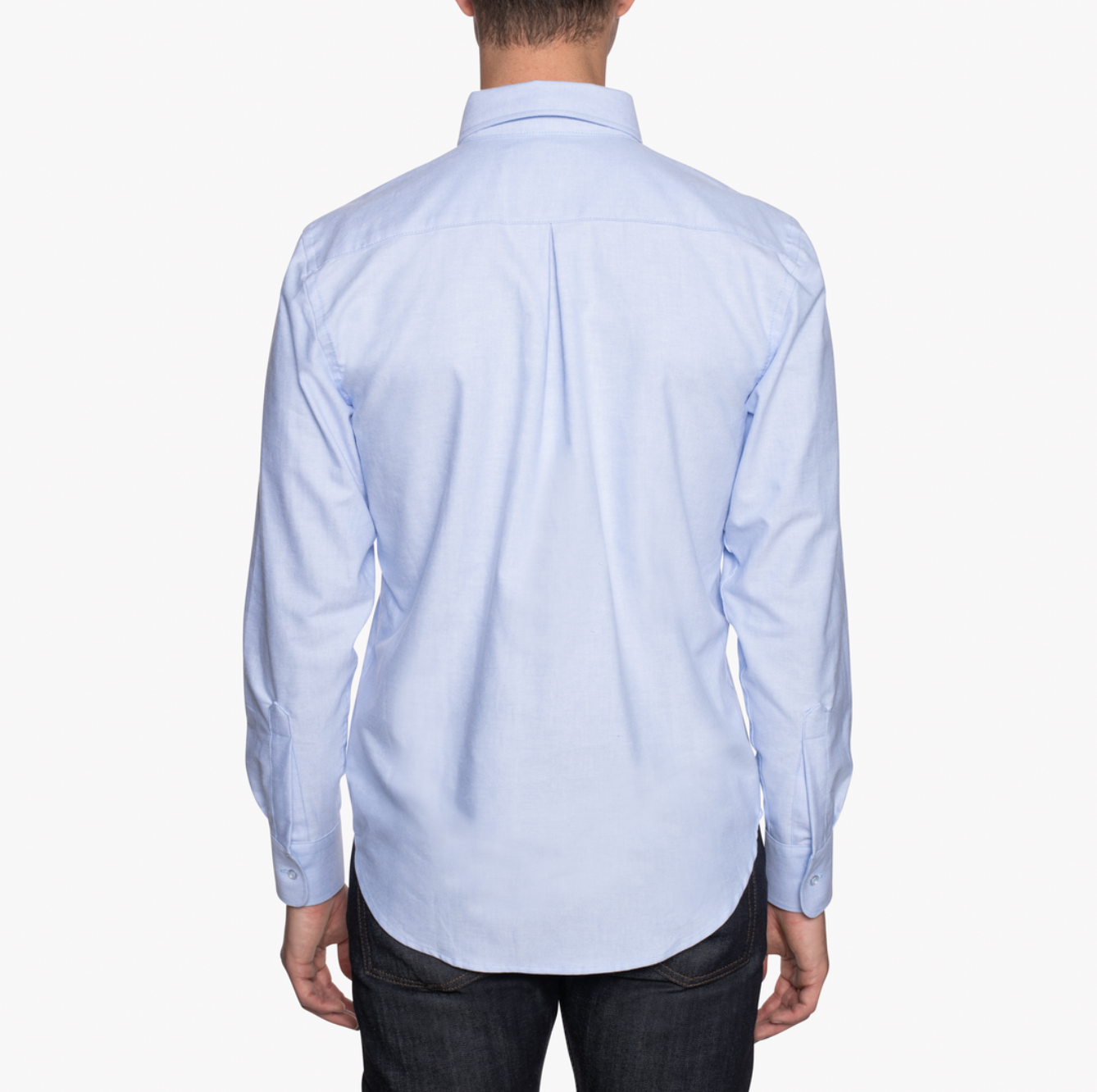 Men's Easy Shirt - Cotton Oxford - Pale Blue