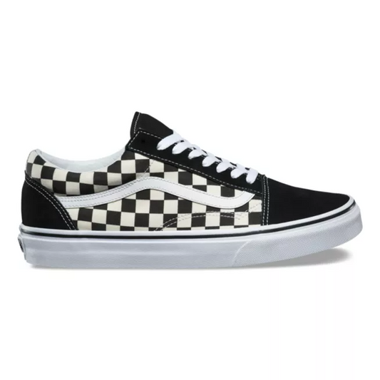 Unisex Old Skool - Primary Check Black/White