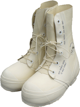 USGI Mickey Mouse ECW Boots White with Valve - Surplus