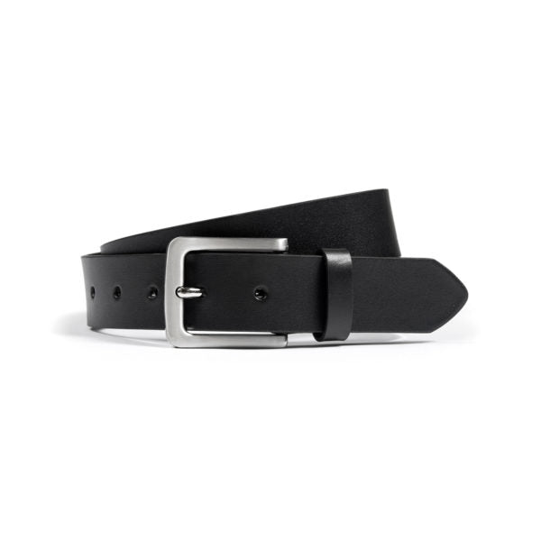 Men's Spade Belt - Black Leather