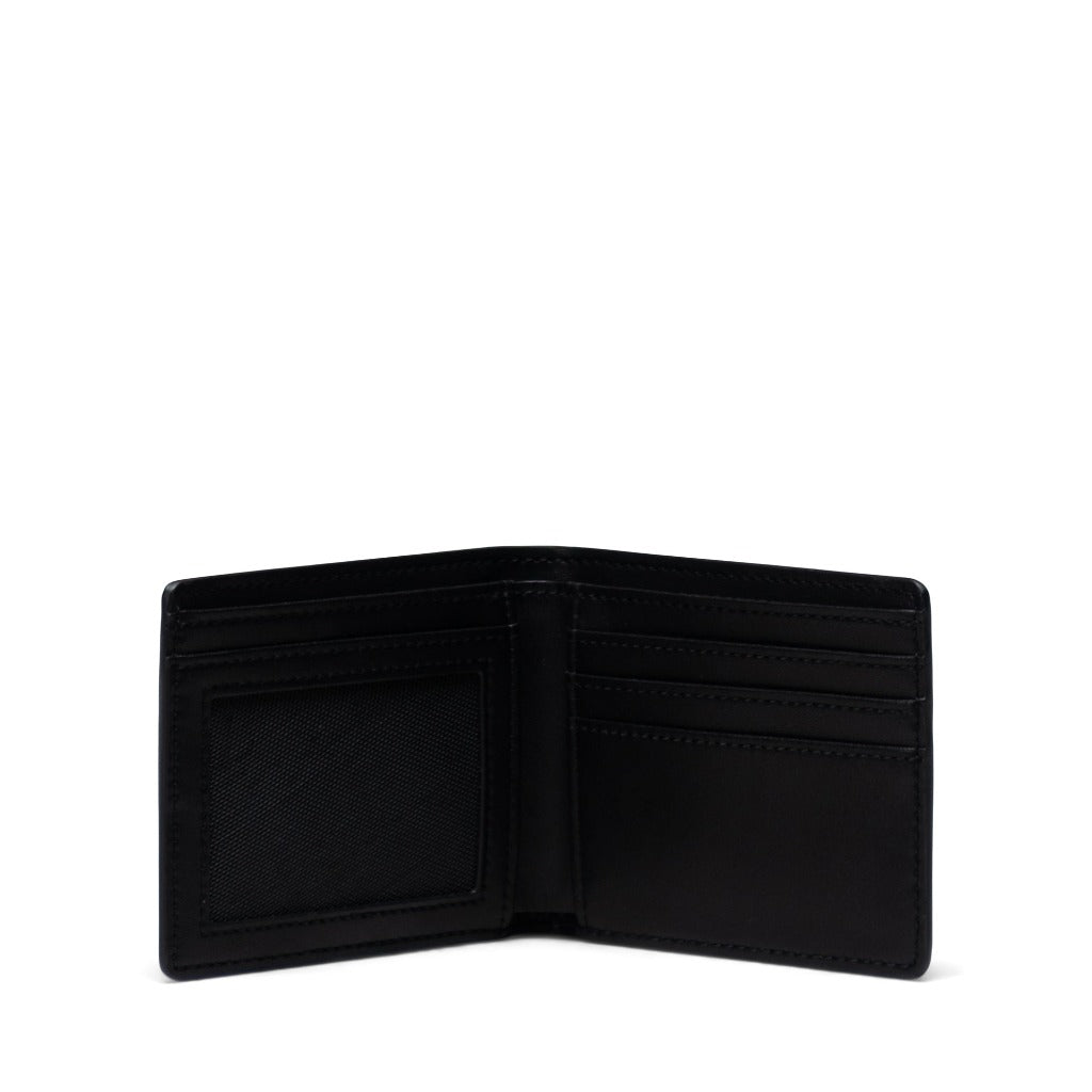 Herschel Hank Leather Wallet - Black (RFID)