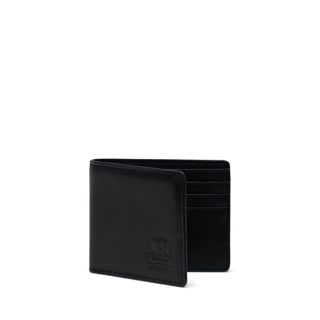 Herschel Hank Leather Wallet - Black (RFID)