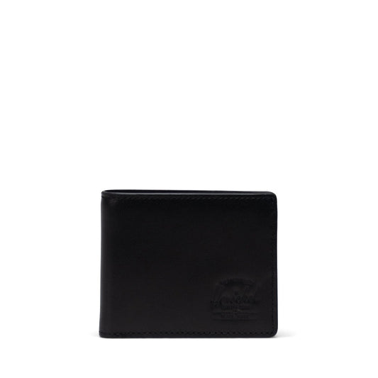 Herschel Hank Leather Wallet - Black (RFID)