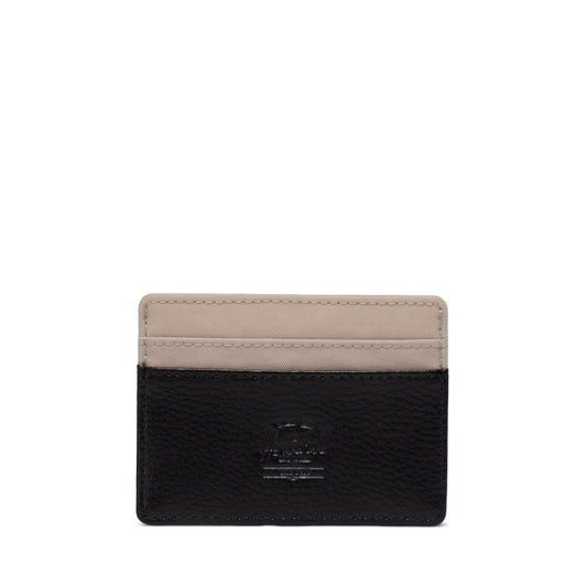 Herschel Charlie Orion Cardholder - Cobblestone/Pebbled Black (RFID)